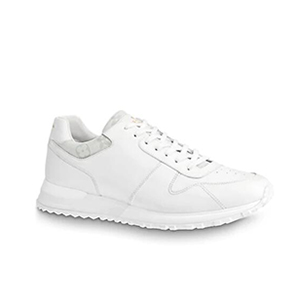 LOUIS VUITTON-1ADG6B 루이비통 블랙 송아지 가죽 모노그램 런 어웨이 스니커즈 남성용