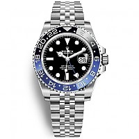 [스페셜오더]ROLEX-로렉스 GMT-마스터 II 세라믹 베젤 스틸 블랙다이얼 이미테이션시계40mm