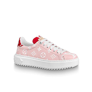 LOUIS VUITTON-1A8WK6 루이비통 푸시아 모노그램 타임 아웃 스니커즈