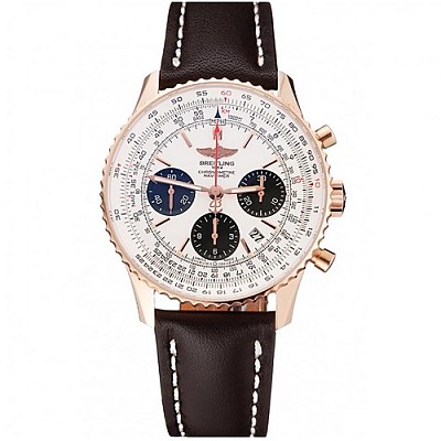 [스페셜오더]BREITLING-브라이틀링 내비타이머 크로노그래프 GMT 스틸 블랙 46mm