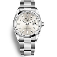 [스페셜오더]ROLEX-롤렉스 데이트저스트 데이트 에버로즈 스틸 화이트 시계 36mm