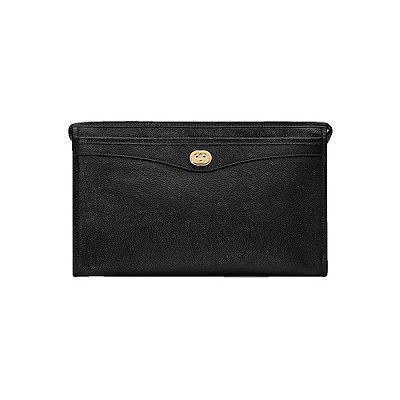 [스페셜오더]GUCCI-575991 1000 구찌 블랙 인터로킹 G 장식 파우치