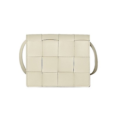 [스페셜오더]BOTTEGA VENETA-574051 보테가 베네타 로즈 인트레치아토 나파 미니 카세트백