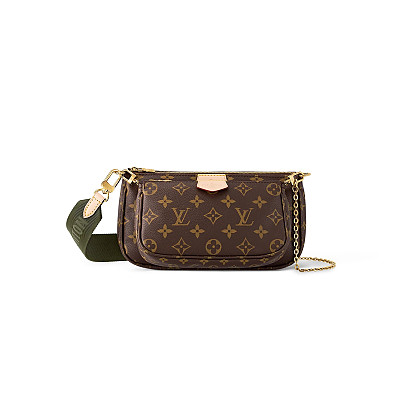 LOUIS VUITTON-M13994 루이비통 블루 모노그램 체리 데님 LV x TM 포쉐트 악세수아