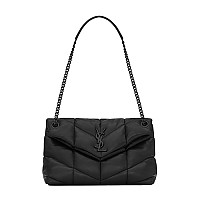 [스페셜오더]SAINT LAURENT-577476 생 로랑 블랙 루루 푸퍼 금장 스몰 숄더백 #여자레플리카가방