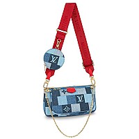 LOUIS VUITTON-M13404 루이비통 화이트 모노그램 LV x TM 포쉐트 악세수아