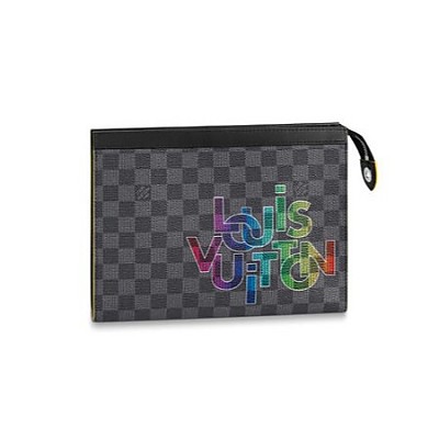 [스페셜오더]LOUIS VUITTON-M30365 루이비통 블랙 타이가 LV 이니셜 포쉐트 보야주