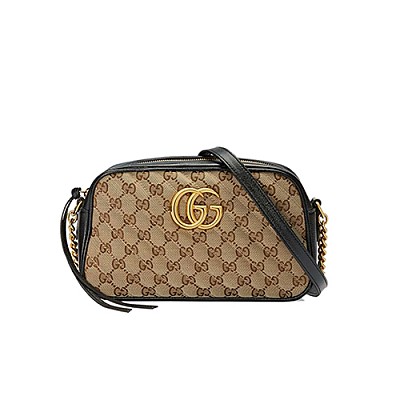[스페셜오더]GUCCI-447632 3967 구찌 GG 마몽 멀티컬러 파스텔 스몰 마틀라세 숄더백