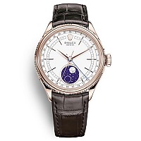 [스페셜오더]ROLEX-롤렉스 첼리니 타임 스틸 블랙다이얼 시계39mm
