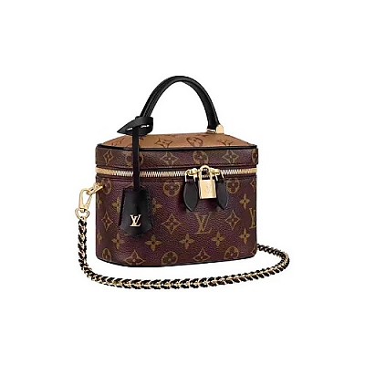 [스페셜오더]LOUIS VUITTON-M27744 루이비통 모노그램 앙프렝뜨 베니티 체인 파우치 밀키화이트&블루