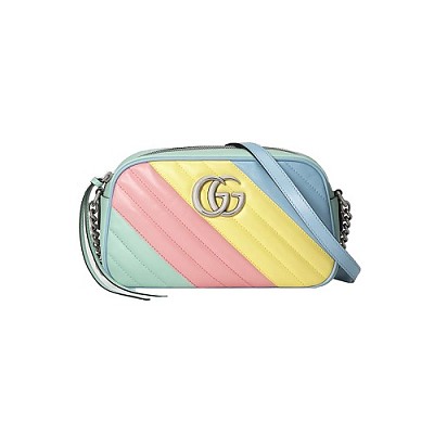 [스페셜오더]GUCCI-447632 5283 구찌 핑크 멀티컬러 GG 마몽 멀티컬러 스몰 숄더백
