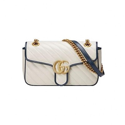 [스페셜오더]GUCCI-443497 1000 구찌 블랙 GG 마몽 스몰 시퀸 숄더백