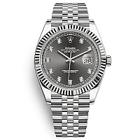 [스페셜오더]ROLEX-롤렉스 데이트저스트 데이트 에버로즈 스틸 화이트 시계 36mm