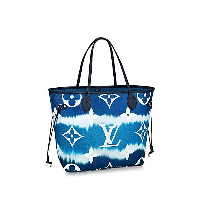 LOUIS VUITTON-N51107 루이비통 아주르 다미에 네버풀 MM