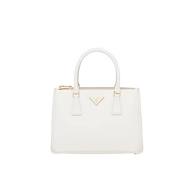 PRADA-1BA863 프라다 화이트 미디엄 프라다 갤러리아 가죽 백