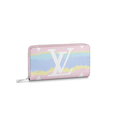 [스페셜오더]LOUIS VUITTON-M67767 루이비통 느와르 퀴르 토뤼옹 가죽 LV 써클 시그니처 지피 월릿 버티컬