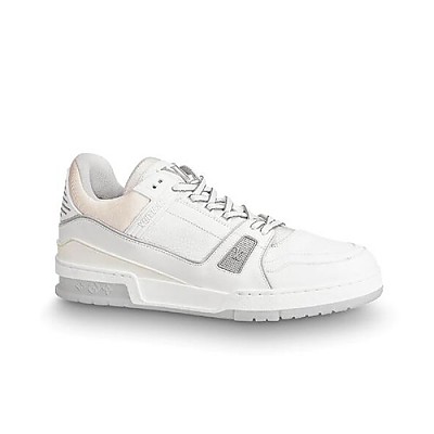 LOUIS VUITTON-1A54HS 루이비통 화이트/그린 LV 트레이너 스니커즈