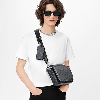 [스페셜오더]LOUIS VUITTON-M45965 루이비통 모노그램 스트라이프 트리오 메신저