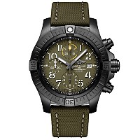 [스페셜오더]BREITLING-브라이틀링 어밴져 II GMT 블랙스틸 볼케이노 블랙 워치43mm