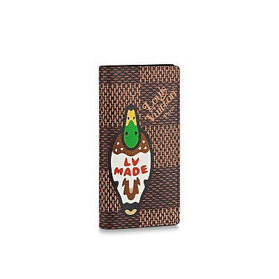 [스페셜오더]LOUIS VUITTON-M69540 루이비통 블루 마린 에삐 다미에 그라파이트 브라짜 월릿