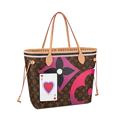 LOUIS VUITTON-N51107 루이비통 아주르 다미에 네버풀 MM