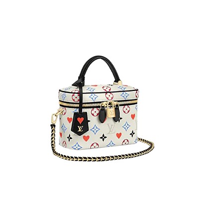 [스페셜오더]LOUIS VUITTON-M27744 루이비통 모노그램 앙프렝뜨 베니티 체인 파우치 밀키화이트&블루