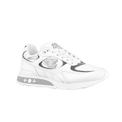 LOUIS VUITTON-1ADG6B 루이비통 블랙 송아지 가죽 모노그램 런 어웨이 스니커즈 남성용