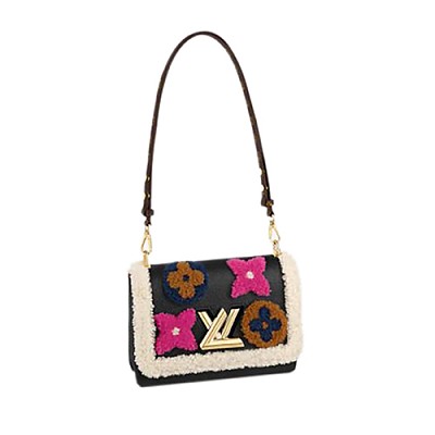 [스페셜오더]LOUIS VUITTON-M42449 루이비통 에삐레더 꼬임장식 블랙 트위스트 MM 크로스 숄더 핸드백