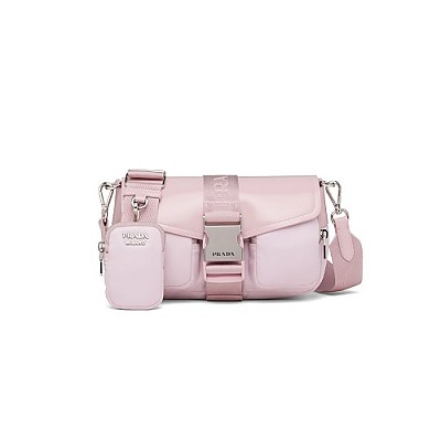 [스페셜오더]PRADA-1BD295 프라다 블랙 나파 가죽 포켓 숄더 백