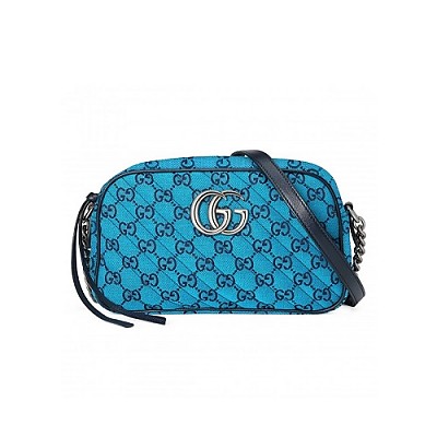 [스페셜오더]GUCCI-447632 3967 구찌 GG 마몽 멀티컬러 파스텔 스몰 마틀라세 숄더백