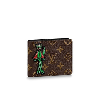 LOUIS VUITTON-M14927 루이비통 블랙 다모플라주 슬렌더 월릿