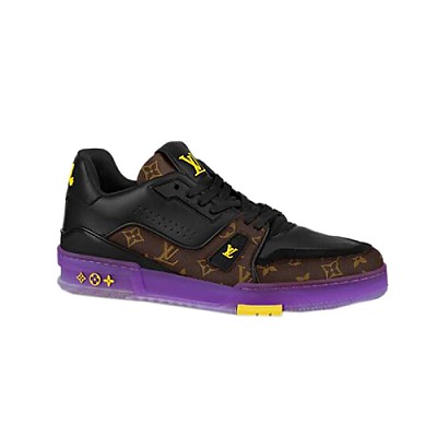 LOUIS VUITTON-1A54HS 루이비통 화이트/그린 LV 트레이너 스니커즈