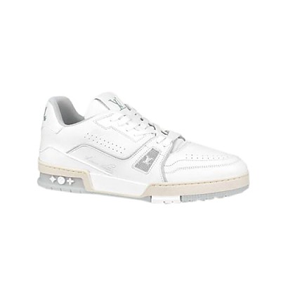 LOUIS VUITTON-1A54HS 루이비통 화이트/그린 LV 트레이너 스니커즈