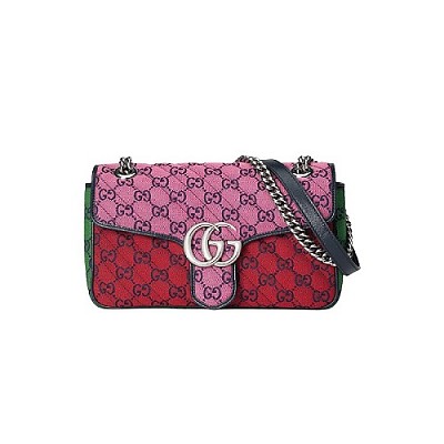 [스페셜오더]GUCCI-443497 1000 구찌 블랙 GG 마몽 스몰 시퀸 숄더백