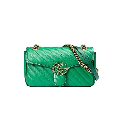 [스페셜오더]GUCCI-443497 1000 구찌 블랙 GG 마몽 스몰 시퀸 숄더백