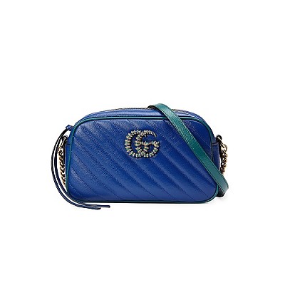 [스페셜오더]GUCCI-447632 3967 구찌 GG 마몽 멀티컬러 파스텔 스몰 마틀라세 숄더백