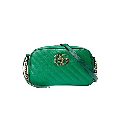 [스페셜오더]GUCCI-447632 3967 구찌 GG 마몽 멀티컬러 파스텔 스몰 마틀라세 숄더백