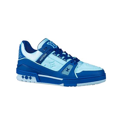 LOUIS VUITTON-1A54HS 루이비통 화이트/그린 LV 트레이너 스니커즈