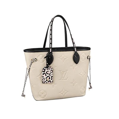 LOUIS VUITTON-N51107 루이비통 아주르 다미에 네버풀 MM