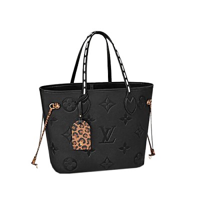 LOUIS VUITTON-N51107 루이비통 아주르 다미에 네버풀 MM