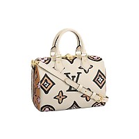 LOUIS VUITTON-M11848 루이비통 프로스트 모노그램 나일론 스피디 반둘리에 25