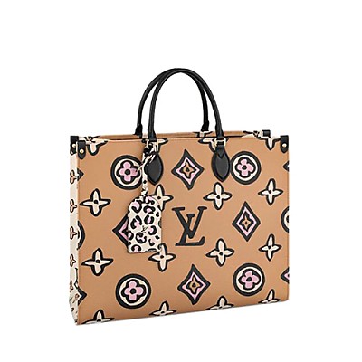 [스페셜오더]LOUIS VUITTON-M45358 루이비통 크림 루즈 모노그램 자이언트 LV 크래프티 온더고 GM