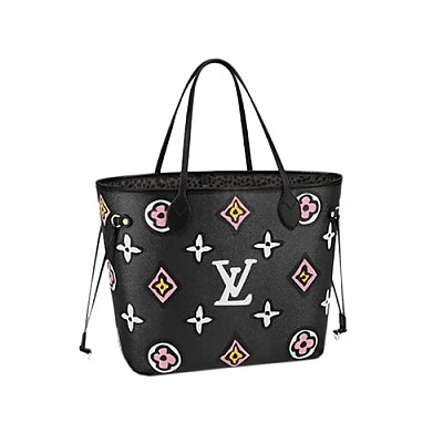 LOUIS VUITTON-N51107 루이비통 아주르 다미에 네버풀 MM