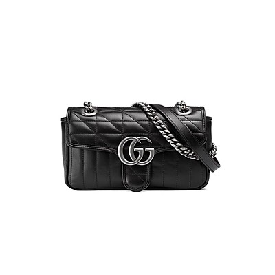 [스페셜오더]GUCCI-446744 2535 구찌 브라운 GG 마몽 마틀라세 미니 숄더 백