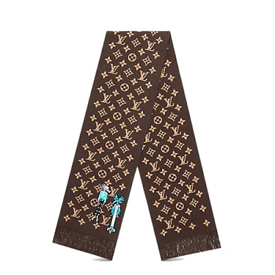 LOUIS VUITTON-MP2964 루이비통 브라운 모노그램 LV 프렌즈 스카프
