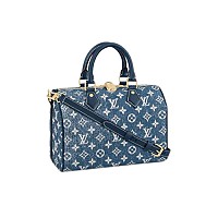 LOUIS VUITTON-M11848 루이비통 프로스트 모노그램 나일론 스피디 반둘리에 25