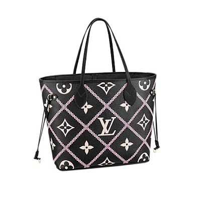 LOUIS VUITTON-N51107 루이비통 아주르 다미에 네버풀 MM