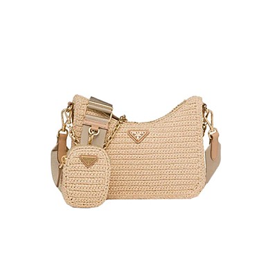 PRADA-1BH204 프라다 버건디 리에디션 2005 사피아노 가죽 백