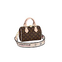 [스페셜오더]LOUIS VUITTON-M27572 루이비통 모노그램 앙프렝뜨스피디 반둘리에 20 밀키화이트&그린