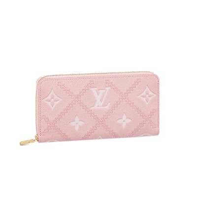 LOUIS VUITTON-M13214 루이비통 그레이 모노그램 데님 지피 월릿